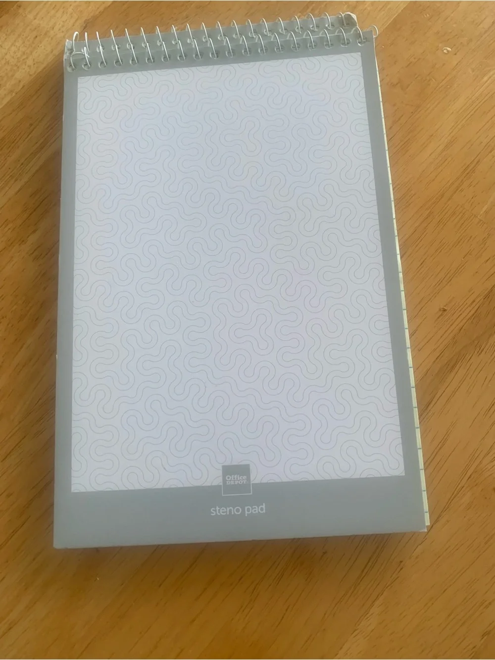 15 Gray Steno Pads - Spiral Top Notebook brand new never used!
